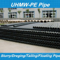 PN0.6MPa-PN2.0MPa Wear Resistant UHMWPE Slurry Dredge Pipeline UHMWPE oil pipes